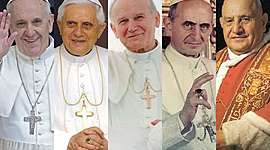 Timeline: Libros de los papas