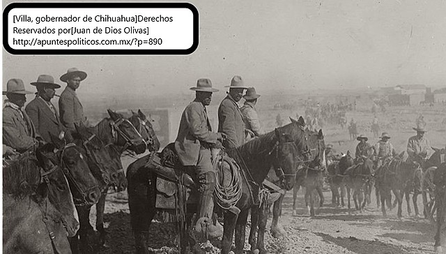 Villa asume la gubernatura de Chihuahua