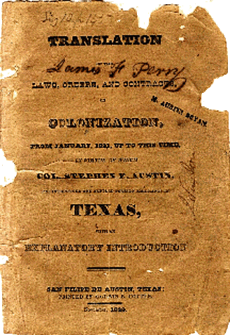 Análisis de la ley de Colonización