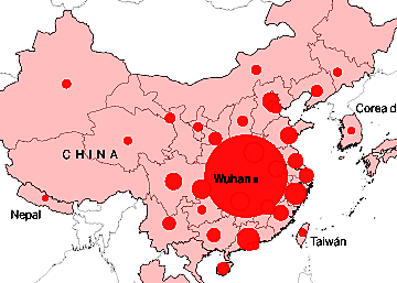 APARICIÓN COVID-19 EN WUHAN (CHINA)