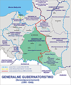 Включення Галичини до складу Генерал-губернаторства