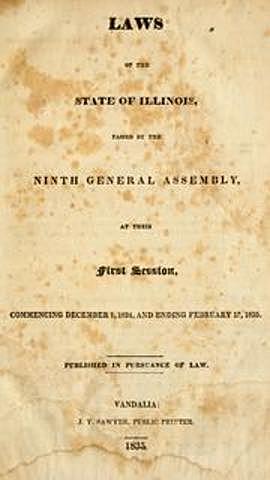 Abraham es eligido para ser general de la asamblea de illionois.