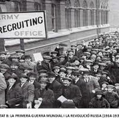 Timeline: U-7 LA PRIMERA GUERRA MUNDIAL I LA REVOLUCIÓ RUSSA