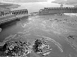 підрив радянськими військами греблі Дніпрогесу