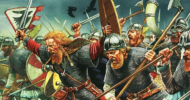 Los vikingos conquistan Inglaterra Anglosajona