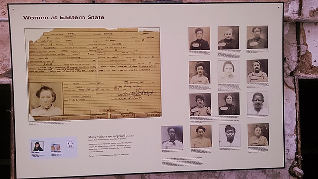 First Female Prisoner at Eastern State Pen.
