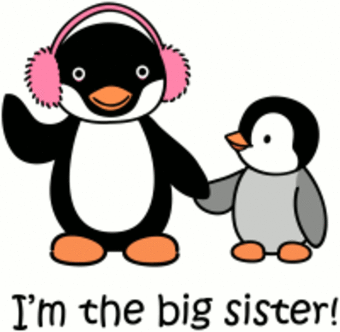 I'm a big sister now!!!