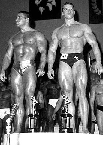 First place Mr. Universe