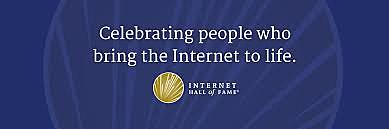 Inducted into Internet Hall of Fame