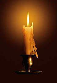 Velas como principal sistema de iluminación