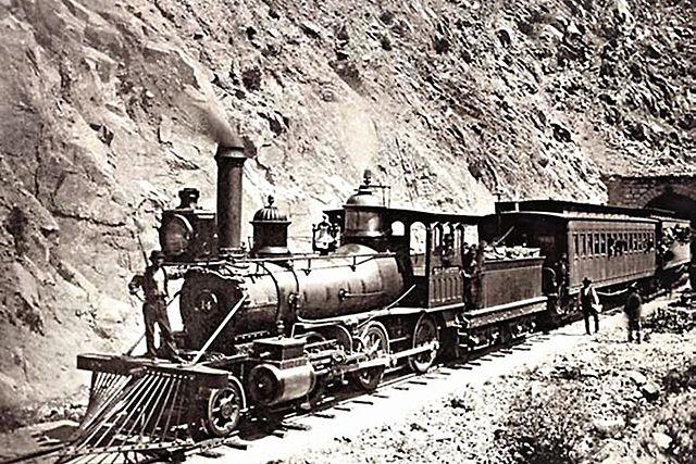 PERU. LIMA. Costruccion ferrocarril.