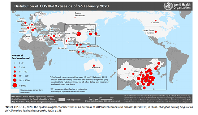 Perdida de 1000 vidas en el Mundo por Covid-19