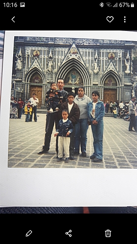 The church Las Lajas, Colombia