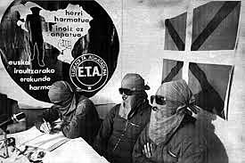 ETA "Euskadi Ta Askatasuna" (País Vasco y Libertad)