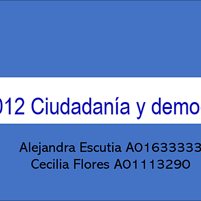 Timeline: Eventos socio-políticos con impacto en el desarrollo de la democracia mexicana y en la concepción de la ciudadanía en México.