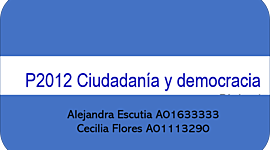 Timeline: Eventos socio-políticos con impacto en el desarrollo de la democracia mexicana y en la concepción de la ciudadanía en México.