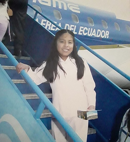 Traveling for the first time by plane