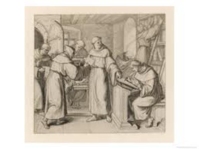 Leaves the Monastary