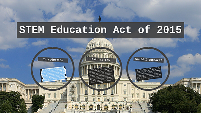 The STEM Education Act is established and computer science is added to the definition of STEM fields.