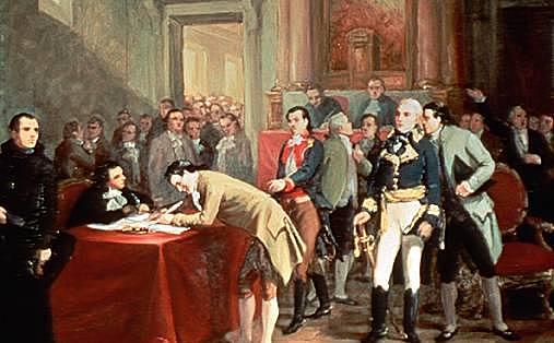 FIRMA DEL ACTA DE LA INDEPENDENCIA