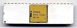 Procesadores Intel 8008 y 8080