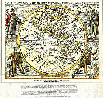 Mapa del Nuevo Mundo