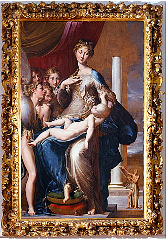 Parmigianino paints “Madonna with Long Neck”