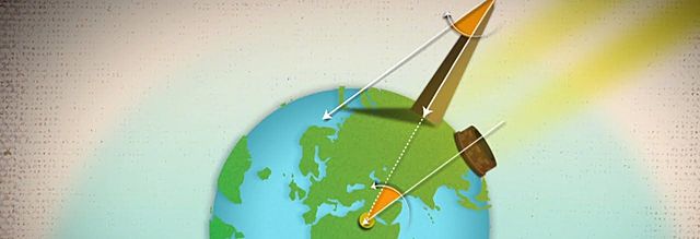 Eratóstenes, el tamaño de la Tierra