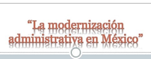 Modernización Administrativa