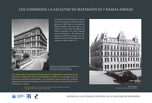 Ley Orgánica 1885 y nueva facultad de Matemáticas