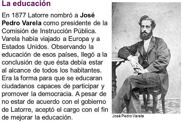Ley de Educación y designación de Varela.
