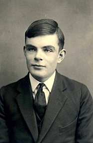 Photo of young Alan Turing at 16.