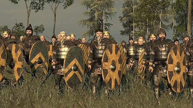 Colonisation de l'Europe par les Germains  (Francs, Burgondes, Alamans)