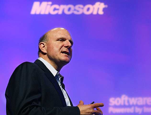 Steve Ballmer becomes CEO