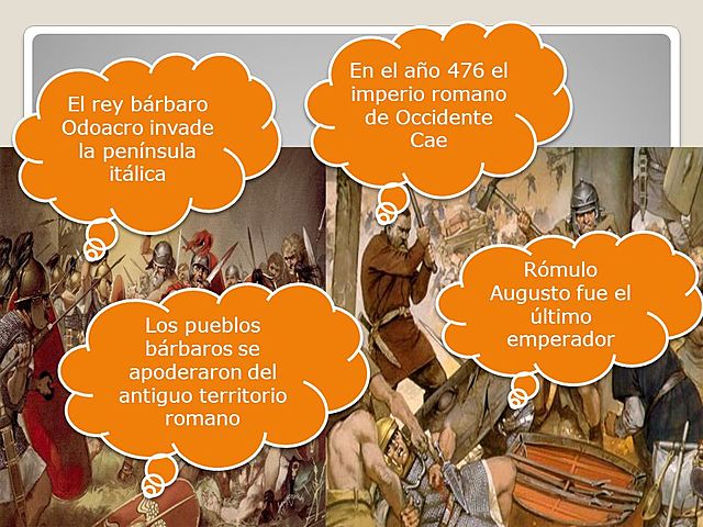 CAIDA DEL IMPERIO ROMANO