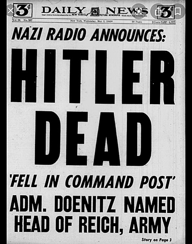 Adolf Hitler death