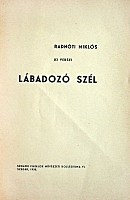 Megjelenik a"Lábadozó szél" cimű verseskötete