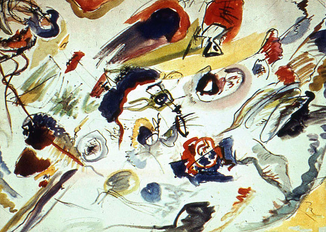 PRIMO ACQUARELLO ASTRATTO