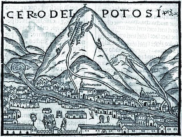 Inicio de la explotación de las minas de Zacatecas y Potosí.