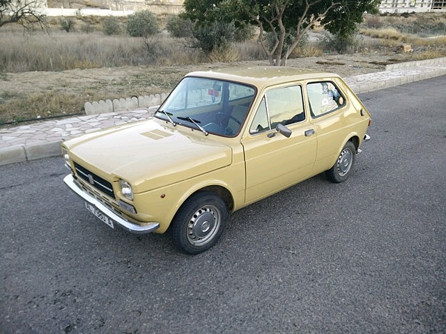 She drove his first car.