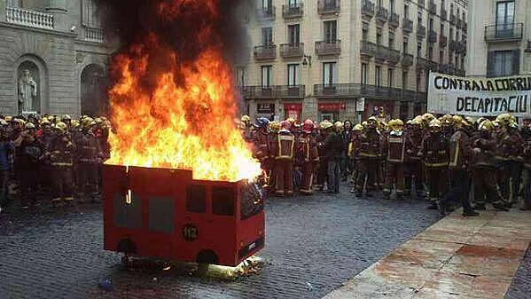 Informe de la policía de Burgos sobre el conflicto