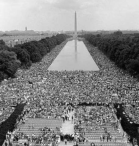La marcha en Washington (S. Racial, derechos civiles)