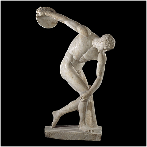 Mirón fa el Discòbolo