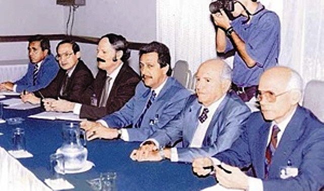 Reanudan conversaciones entre El Gobierno de El salvador y el FMLN, en Caracas,Venezuela