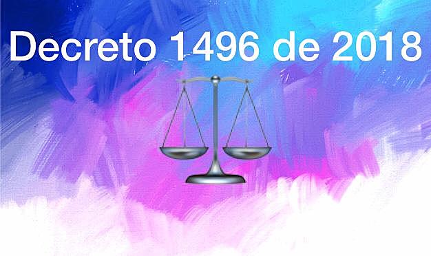 Decreto 1496 de 2018