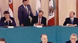 En Mexico, sede para los acuerdos de paz en El Salvador