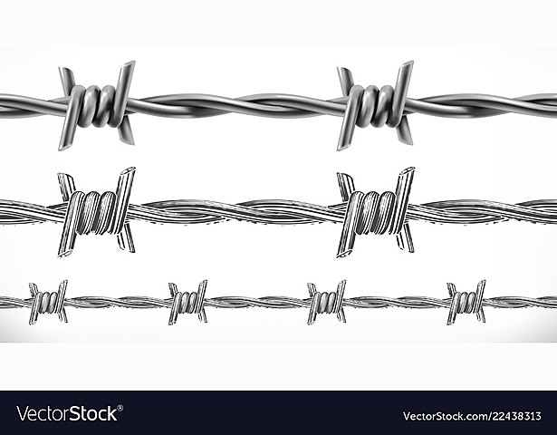 barbed wire