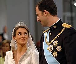Matrimonio entre Felipe VI y Leticia Ortiz