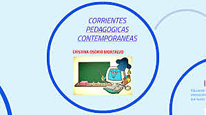 JAN 22, 1850 Corrientes pedagógicas contemporáneas Siglo XX-XXI