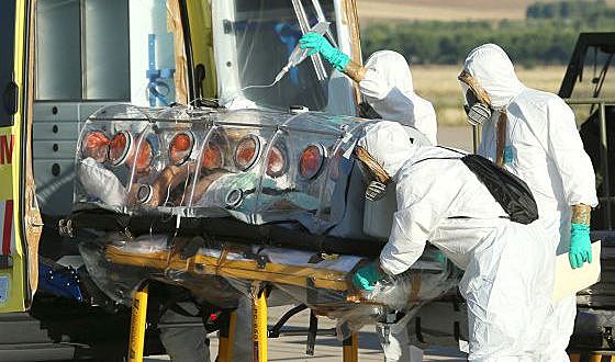 brote de ébola y primer contagio en Europa